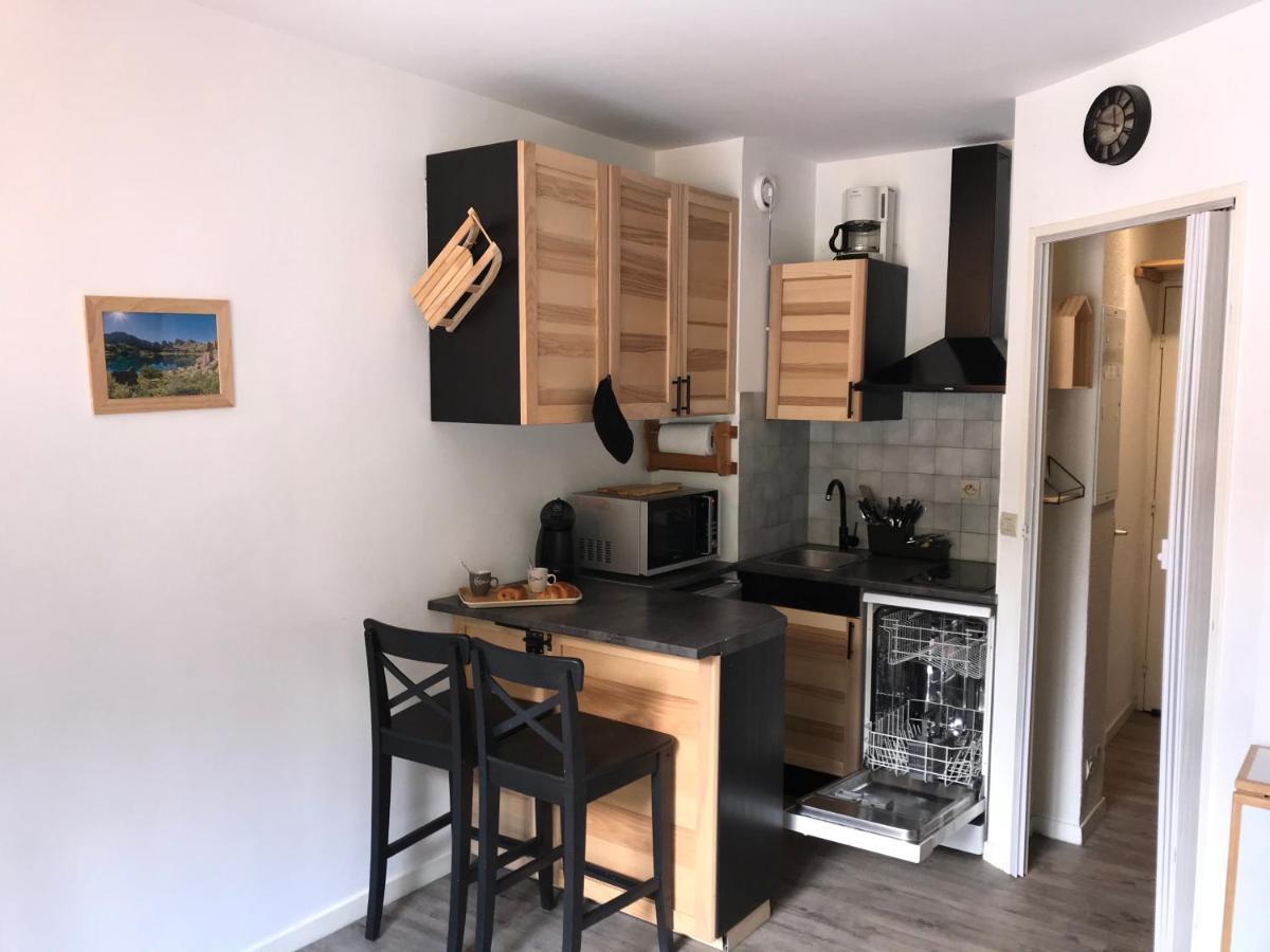 Studio chaleureux à la Foux D’Allos Esterno foto