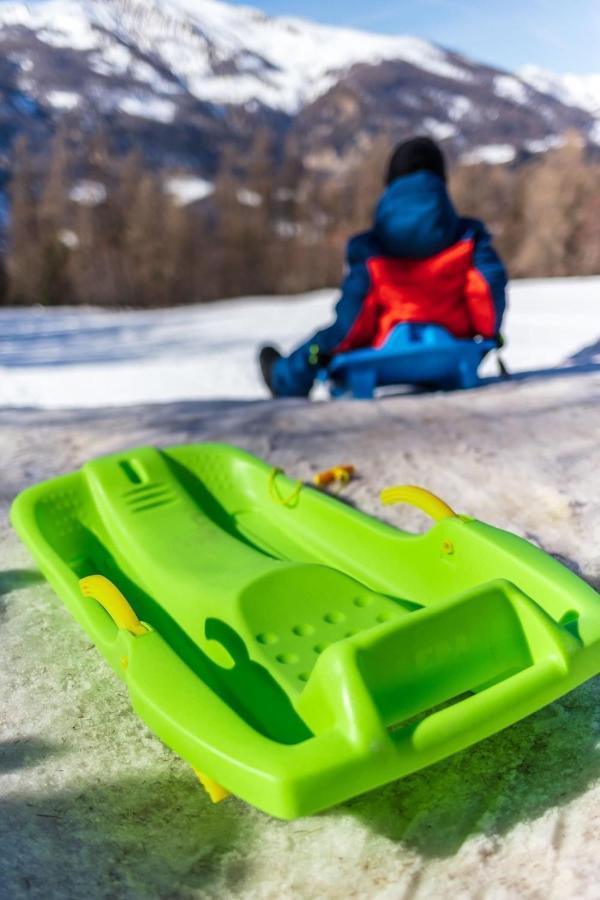 Studio chaleureux à la Foux D’Allos Esterno foto