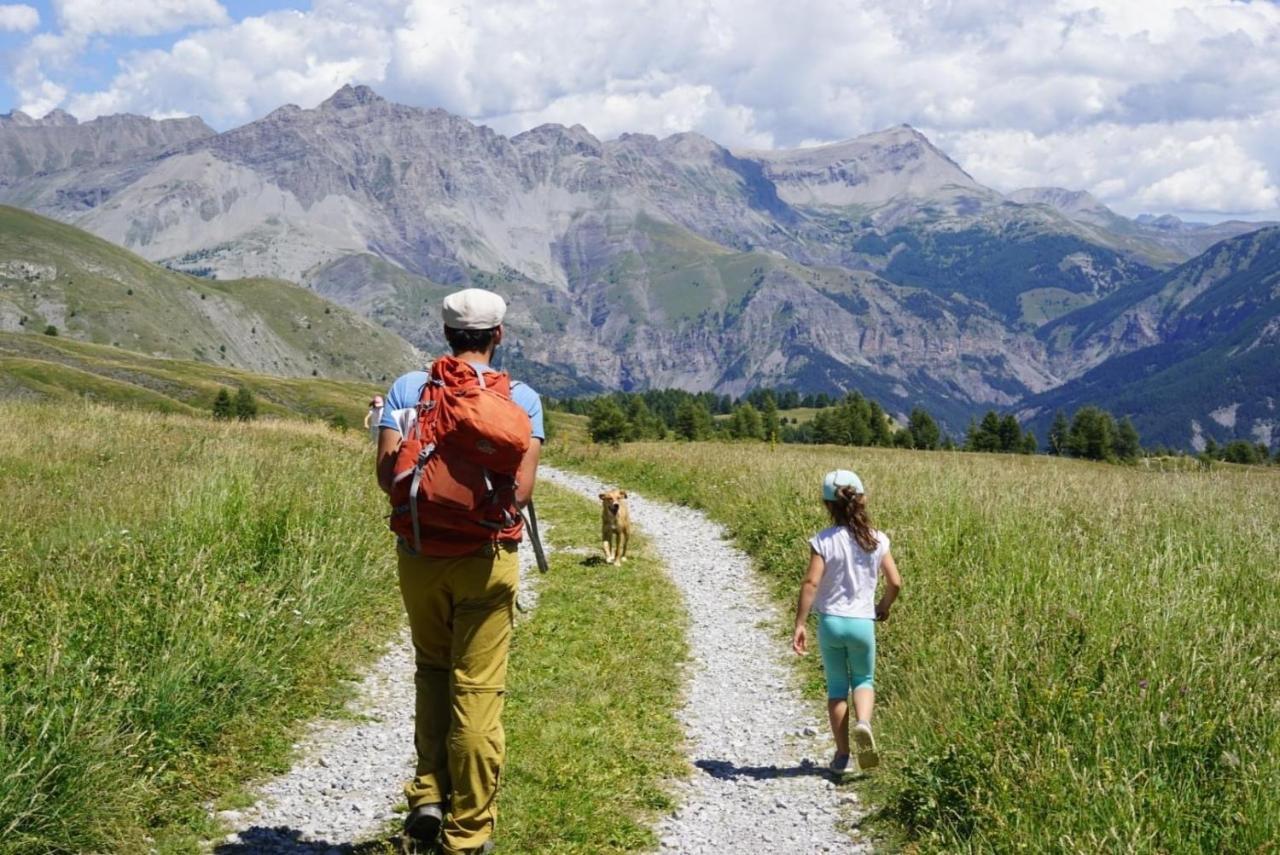 Studio chaleureux à la Foux D’Allos Esterno foto