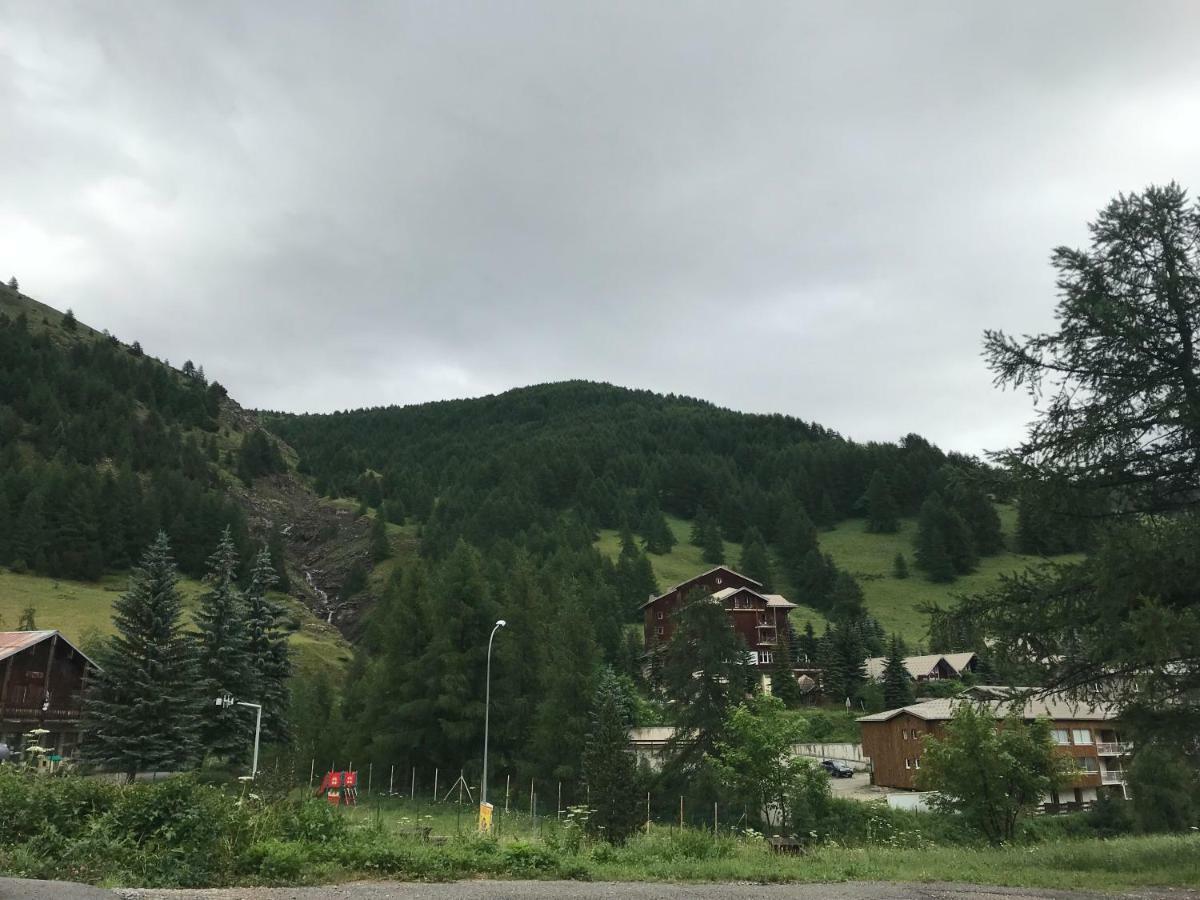 Studio chaleureux à la Foux D’Allos Esterno foto