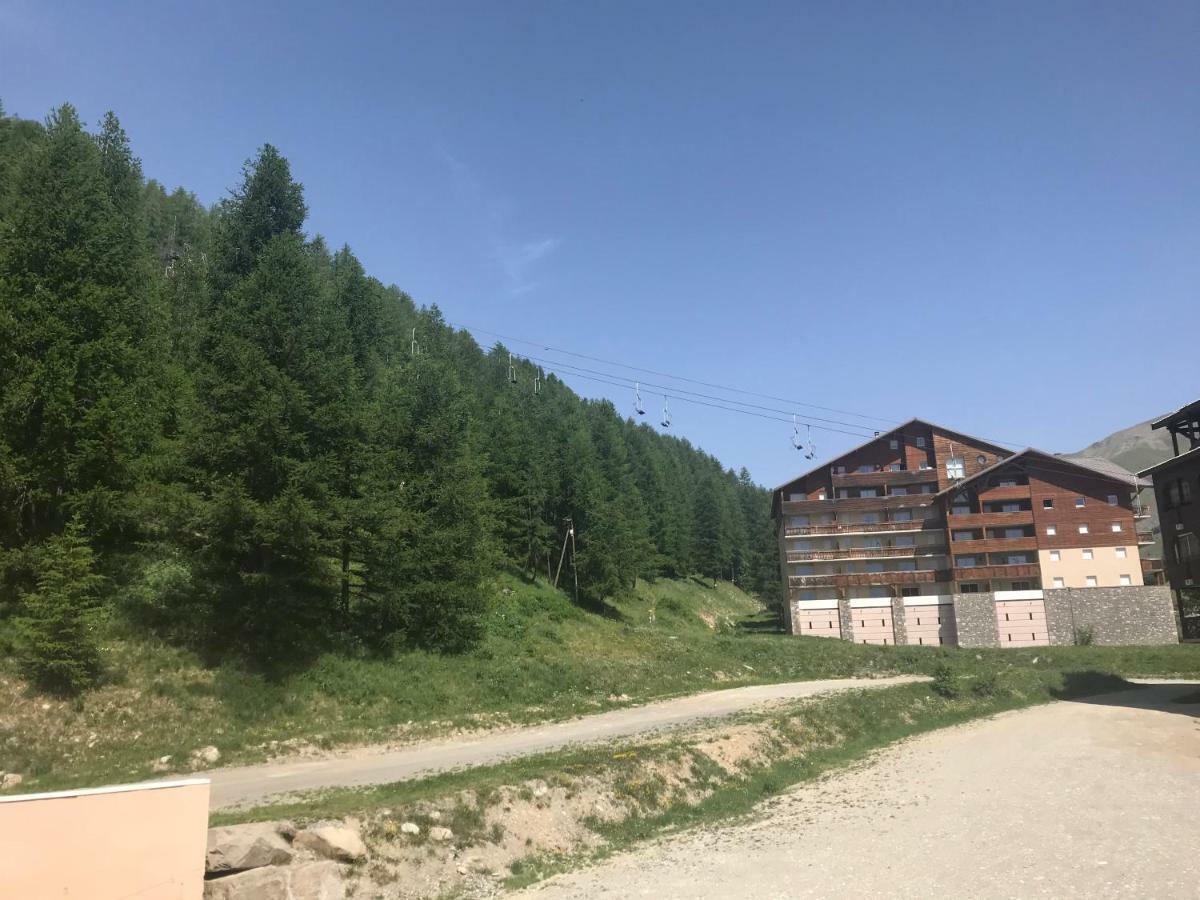 Studio chaleureux à la Foux D’Allos Esterno foto